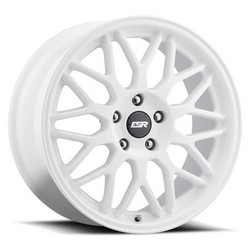 ESR AP1 Gloss White 18x8.5 5X100 et35 cb72.6