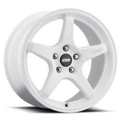 ESR AP5C Gloss White 18x8.5 5X112 et40 cb66.6