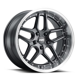 ESR CS15 GRAPHITE/MACHINE LIP 18x8.5 5X114.3 ET30 cb72.6