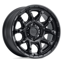 ARK MATTE BLACK W/ GLOSS BLACK BOLTS 20x9 6X139.7 et12 cb112.1