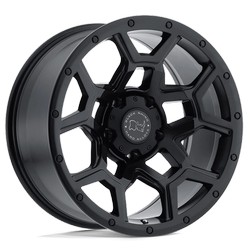 OVERLAND MATTE BLACK 18x9.5 5X139.7 et0 cb78.1